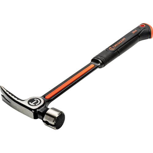 Milled-Face Framing Hammer, 28 oz., Solid Steel Handle, 16" L Sécurité Médic