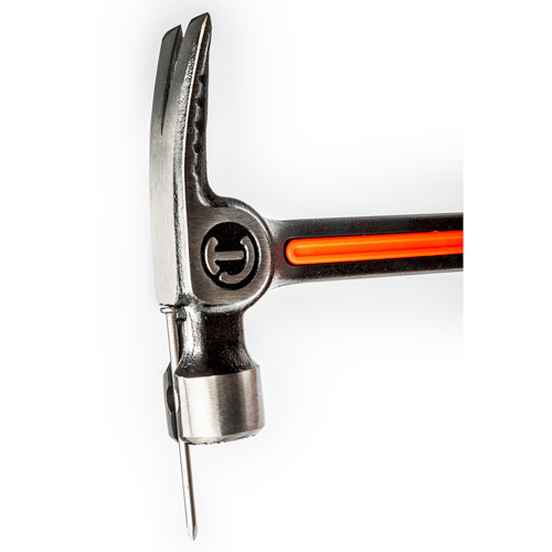 Milled-Face Framing Hammer, 28 oz., Solid Steel Handle, 16" L Sécurité Médic