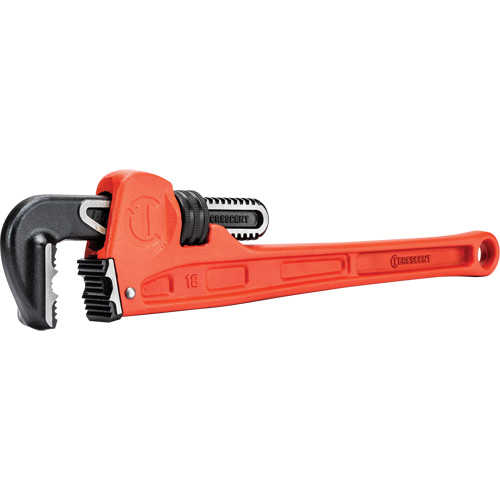 K9 Jaw Pipe Wrench, 2-7/8" Jaw Capacity, 18" Long, Powder Coated Finish, Ergonomic Handle Sécurité Médic