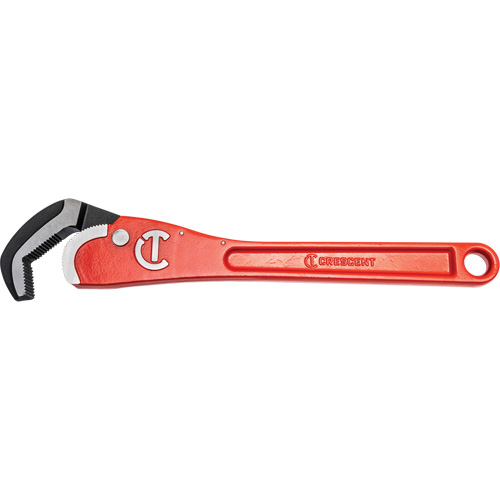 Self-Adjusting Steel Pipe Wrench, 2-1/2" Jaw Capacity, 16" Long, Powder Coated Finish, Non-Ergonomic Handle Sécurité Médic