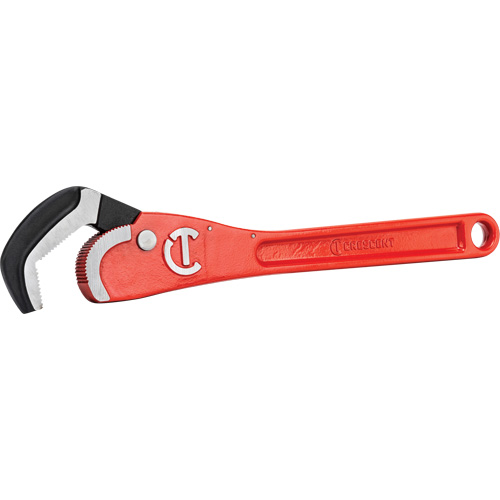 Self-Adjusting Steel Pipe Wrench, 2-1/2" Jaw Capacity, 16" Long, Powder Coated Finish, Non-Ergonomic Handle Sécurité Médic