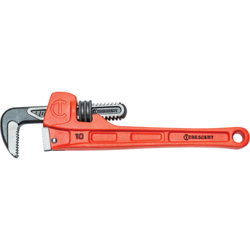 Cl&eacute; pour tuyau SLIM JAW, Cap des m&acirc;choires 1-9/10", Longueur 10", Fini Rev&ecirc;tement en poudre, Prise Non-ergonomique Sécurité Médic