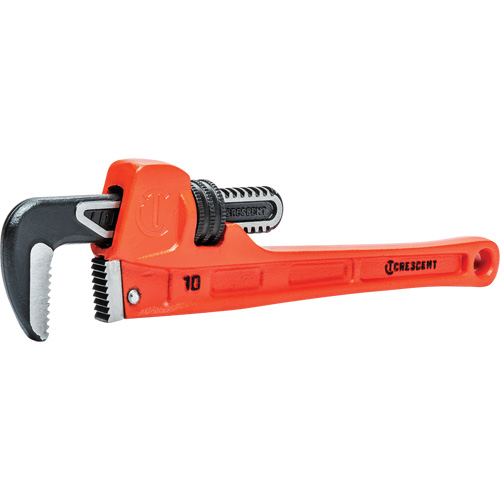 Cl&eacute; pour tuyau SLIM JAW, Cap des m&acirc;choires 1-9/10", Longueur 10", Fini Rev&ecirc;tement en poudre, Prise Non-ergonomique Sécurité Médic