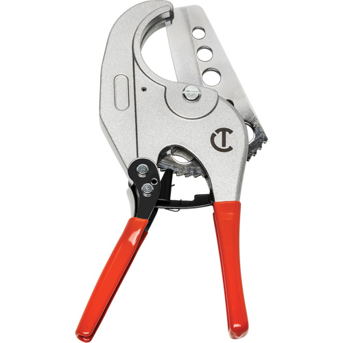 Ratcheting PVC Pipe Cutter with Dipped Grips, 1/4"- 2-3/8" Capacity Sécurité Médic