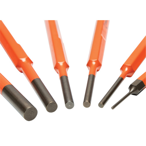 Pin Punch Set, 6 Pieces Sécurité Médic