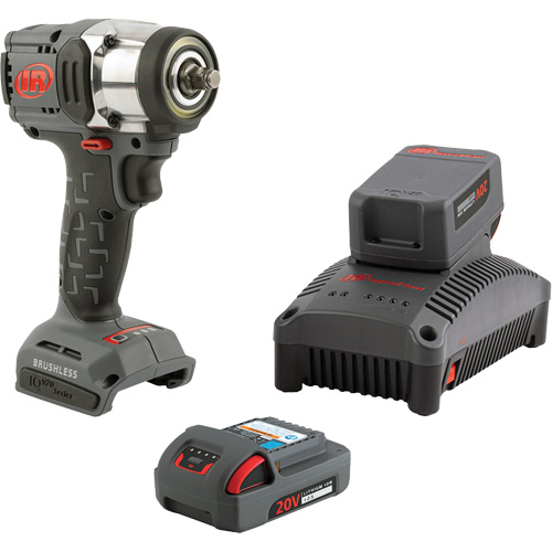 Compact Cordless Impact Driver Kit, 20 V, 3/8" Socket Sécurité Médic