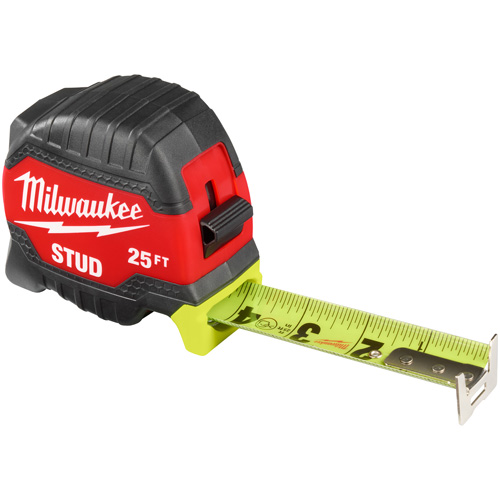 Stud Tape Measure, 1-5/16" x 25' Sécurité Médic