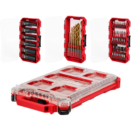 Ensemble de perceuse &agrave; chocs, tournevis Shockwave & attache Packout Sécurité Médic
