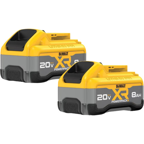 Bloc-pile MAX* XR POWERPACK, Lithium-ion, 20 V, 8 Ah Sécurité Médic