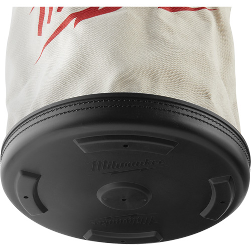 Utility Bucket Bag, 11-81/100" L x 11-81/100" W x 14-57/100" H, Polyester, White Sécurité Médic