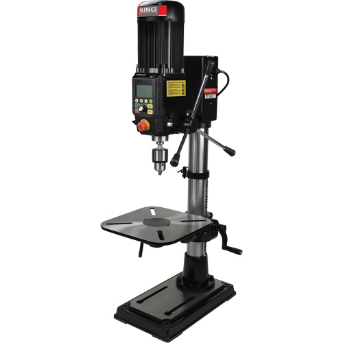 Benchtop DVR Drill Press, 16", 5/8" Chuck, 3000 RPM Sécurité Médic