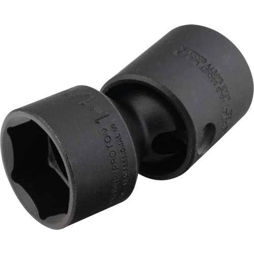 Universal Socket, Impact, 1-1/16", 1/2" Drive, 6 Points Sécurité Médic