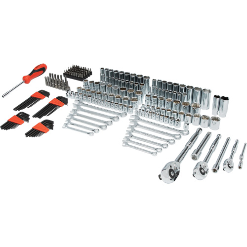 1/4", 3/8" & 1/2" Mechanics Hand Tool Set with 3-Drawer Storage Case Sécurité Médic