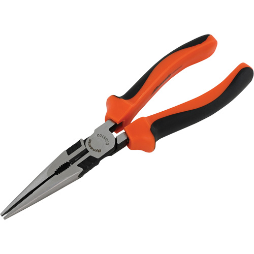 Long Nose Pliers with Comfort Handles, 8" L Sécurité Médic