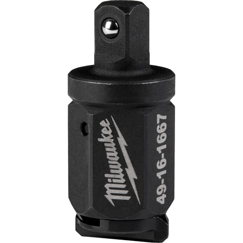Adaptateur d'enclume pour cl&eacute; &agrave; rochet polygonale INSIDER, Prise 1/4", Douille 1/4", 0,55" lo, Sph&eacute;rique Sécurité Médic