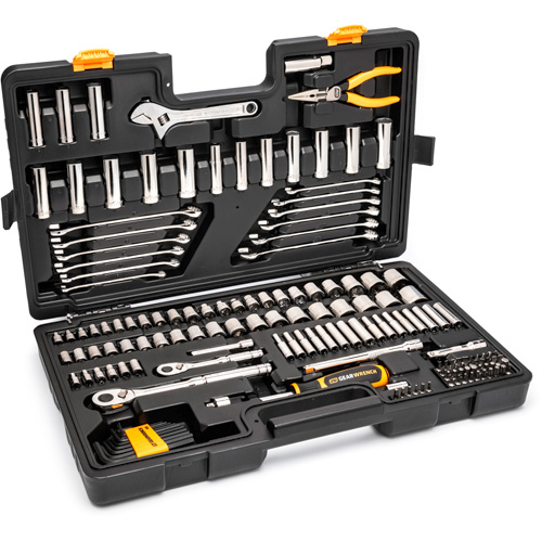 Jeu doutils de qualit&eacute; professionnelle &agrave; 72 dents, 6 pans et &agrave; prise 3/8" et 1/4" Sécurité Médic