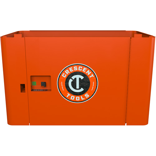 RAILWORKS Single Door Steel Security Panel Lockable Storage Sécurité Médic
