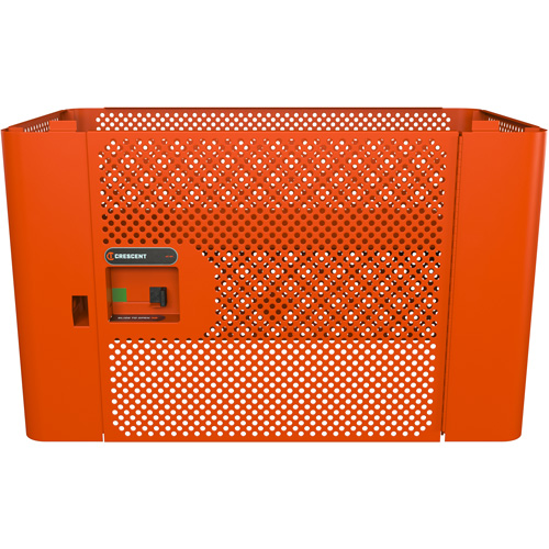 RAILWORKS Mesh Security Panel Single Door Lockable Storage Sécurité Médic