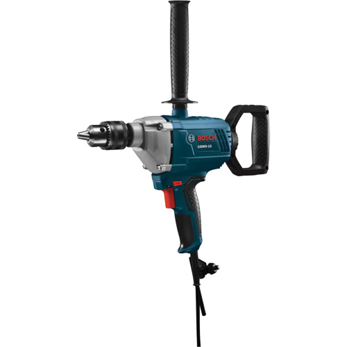 Drill Mixer with Spade Handle, 5/8" Chuck, 9 A, 120 V, 0-700 RPM, Keyed Chuck Sécurité Médic