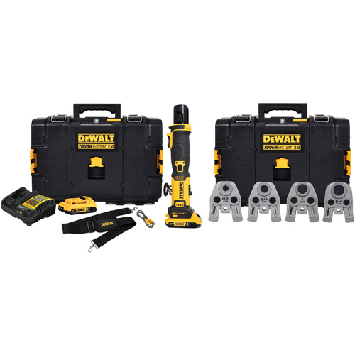Compact Press Tool Kit with CTS Jaws, 1/2" - 1-1/4", Power Driven Sécurité Médic