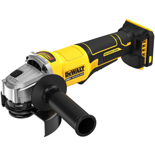 Brushless Cordless Paddle-Switch Grinder (Tool Only), 4-1/2" Wheel, 20 V Sécurité Médic