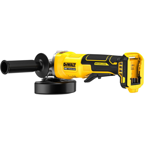 Brushless Cordless Paddle-Switch Grinder (Tool Only), 4-1/2" Wheel, 20 V Sécurité Médic