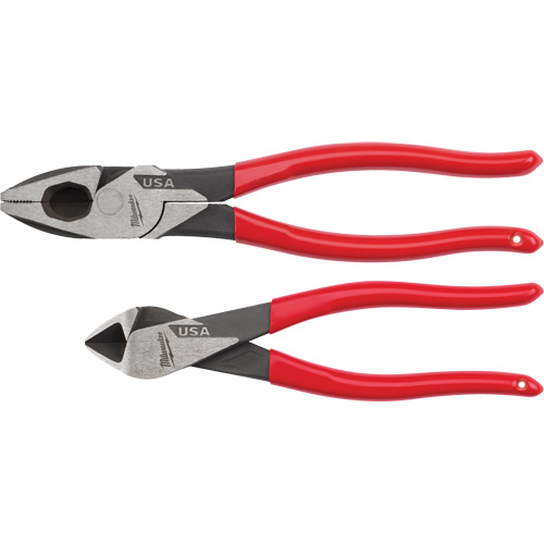 Dipped Grip Cutting Pliers Set, 2 Pieces Sécurité Médic