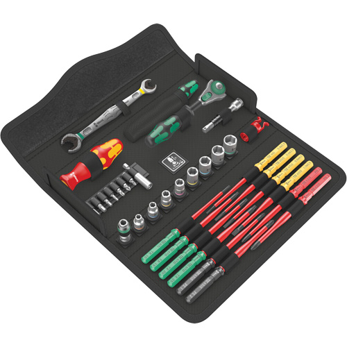 Trousse doutils dentretien Kraftform Kompakt W 2, 35 Mcx, Prise de 1/4" Sécurité Médic