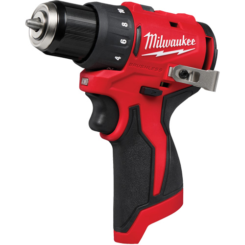 Perceuse/visseuse sous-compacte sans balai M12, Lithium-ion, 12 V, Mandrin 3/8", Couple 350 lb-po Sécurité Médic