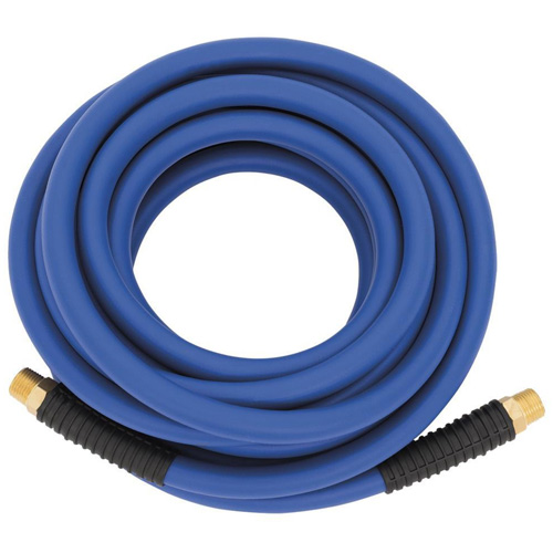 AH3850HY Hybrid Hose, Air, Polyester/Polymer, 3/8" dia. x 50', 300 psi, 1/4 NPT Sécurité Médic