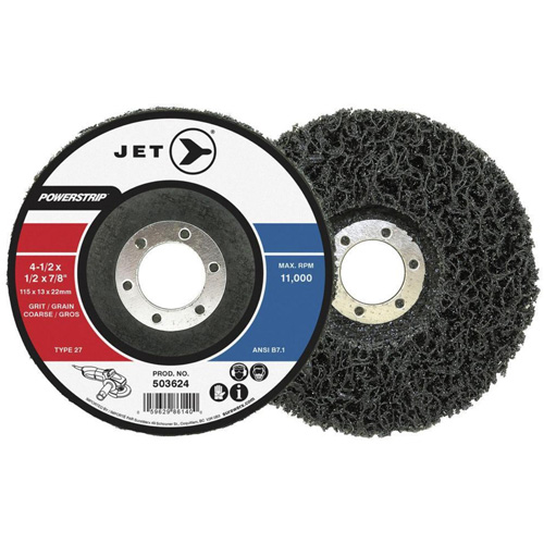 POWERSTRIP XCL Surface Preparation Depressed Centre Wheel, 4-1/2" Dia. Sécurité Médic