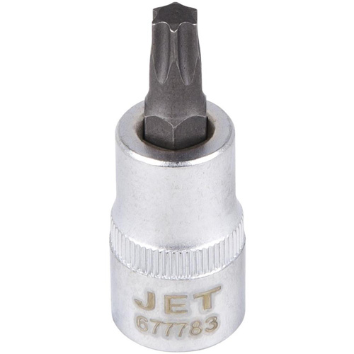 Bit Socket, Torx&reg;, T-45 x 2" L, 3/8" Drive Sécurité Médic