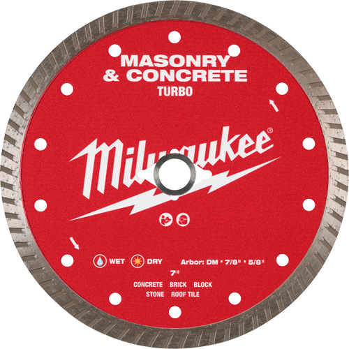 Turbo Masonry & Concrete Diamond Blade Sécurité Médic