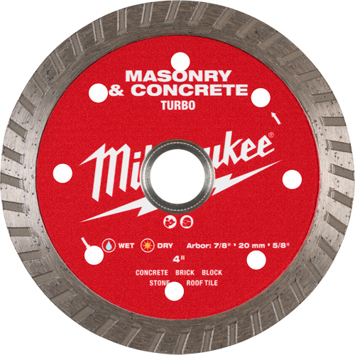 Turbo Masonry & Concrete Diamond Blade Sécurité Médic