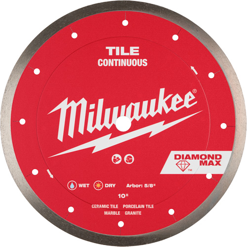 DIAMOND MAX Continuous Tile Diamond Blade Sécurité Médic