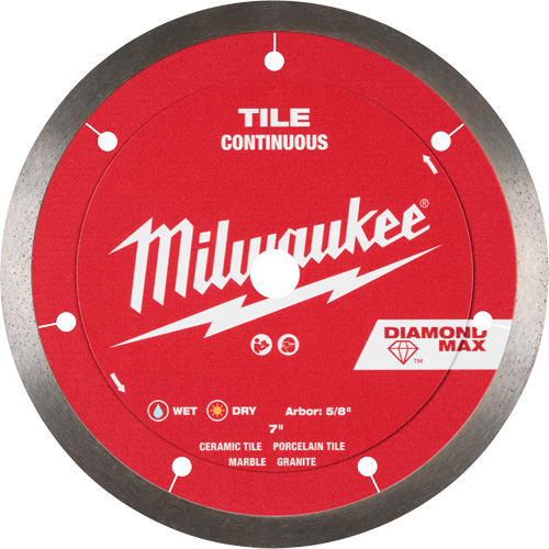DIAMOND MAX Continuous Tile Diamond Blade Sécurité Médic
