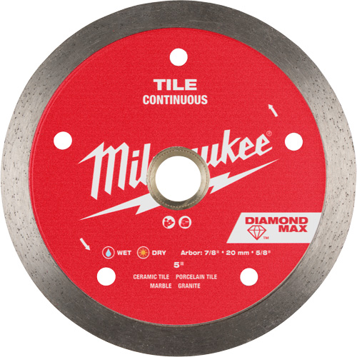 DIAMOND MAX Continuous Tile Diamond Blade Sécurité Médic