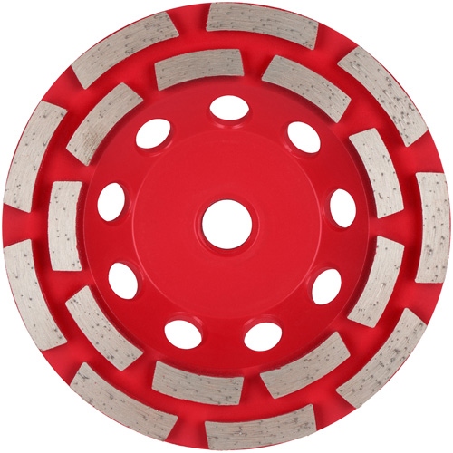 Meule boisseau diamant&eacute;e &agrave; rang&eacute;e double DIAMOND MAX Sécurité Médic