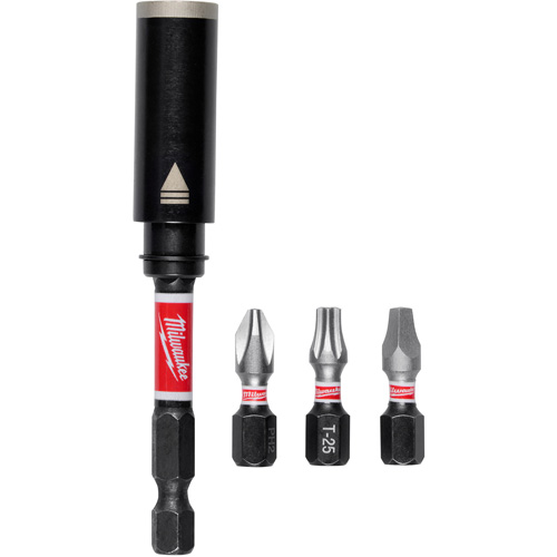 SHOCKWAVE Impact Duty 3in. Screw-Holding Bit Holder & Insert Bit Set  Sécurité Médic