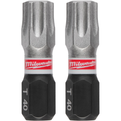 Embouts &agrave; choc SHOCKWAVE, Torx, T-40 Sécurité Médic