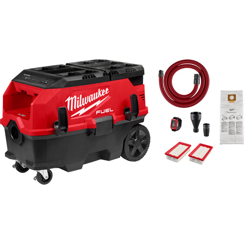 M18 FUEL PACKOUT 9 Gallon Dual-Battery Dust Extractor with VACLINK, 27-3/4" x 16-3/4" x 19" Sécurité Médic