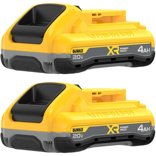 MAX* XR POWERPACK Batteries, Lithium-Ion, 20 V, 4 Ah Sécurité Médic