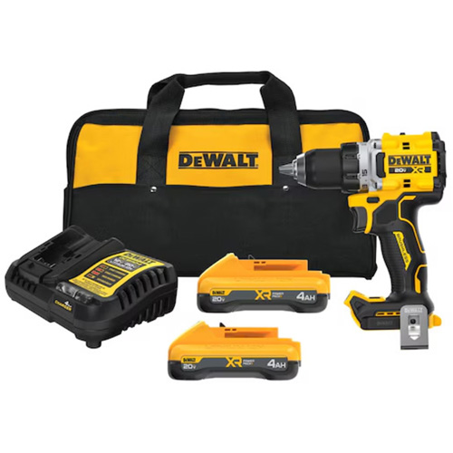 MAX* XR&reg; Brushless Cordless Drill/Driver Kit, Lithium-Ion, 20 V, 1/2" Chuck Sécurité Médic