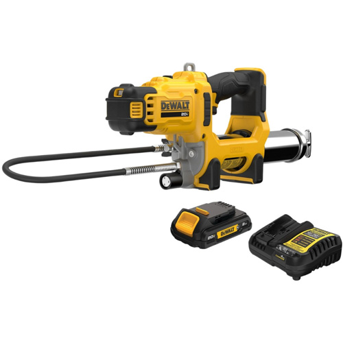 MAX* Cordless Variable 2-Speed Grease Gun Kit, Lithium-Ion, 20 V Sécurité Médic