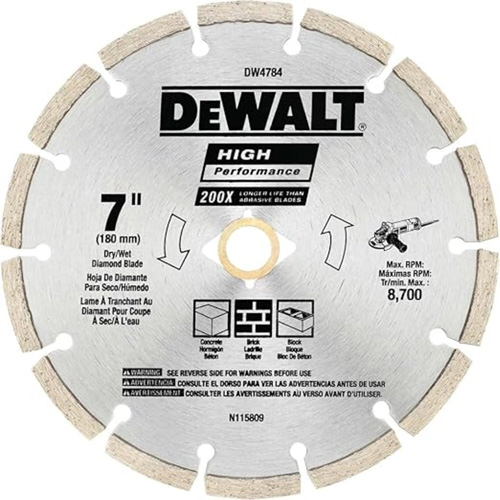 HP Segmented Diamond Blade Sécurité Médic