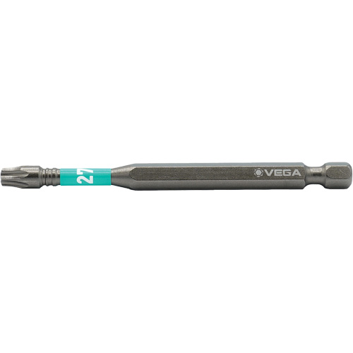 Embout pour outils &eacute;lectriques Impactech, Torx, Embout T-27, Prise 1/4", Longueur 3-1/2" Sécurité Médic
