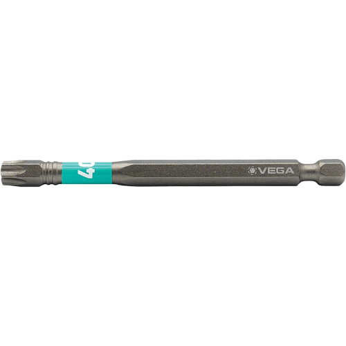 Embout pour outils &eacute;lectriques Impactech, Torx, Embout T-40, Prise 1/4", Longueur 3-1/2" Sécurité Médic