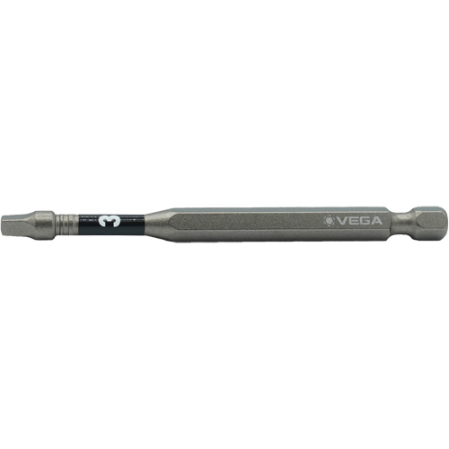 Embout pour outils &eacute;lectriques Impactech, Carr&eacute;e, Embout #3, Prise 1/4", Longueur 6" Sécurité Médic