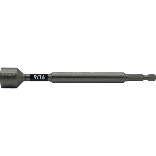 Impactech&reg; Nut Driver, 9/16" Tip, 1/4" Drive, 6" L, Magnetic Sécurité Médic