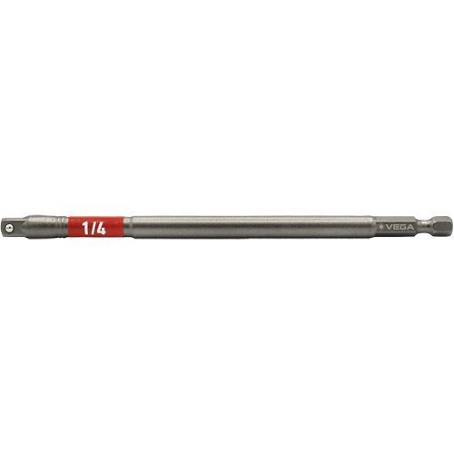 Impactech&reg; Impact Socket Adapter, 1/4" Drive Size, 1/4" Male Size, 6" L Sécurité Médic